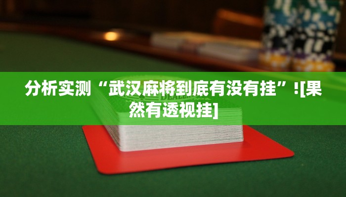 玩家辅助神器“皮皮湖南跑胡子确实真的有挂”2025开挂教程步骤