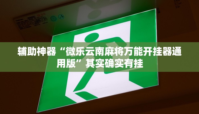 教程辅助“蛮籽麻将重庆开挂神器”开挂(透视)辅助教程