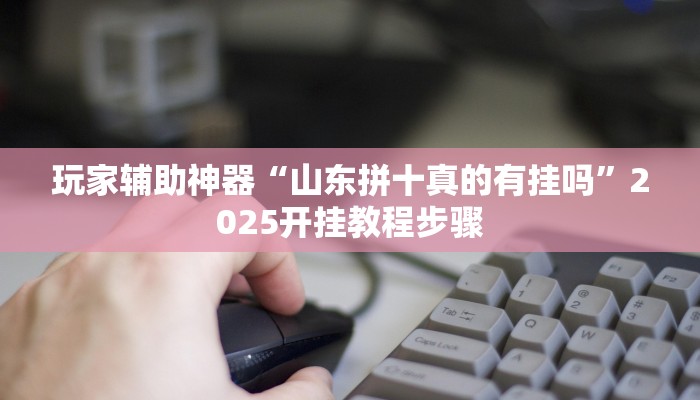 玩家辅助神器“山东拼十真的有挂吗”2025开挂教程步骤