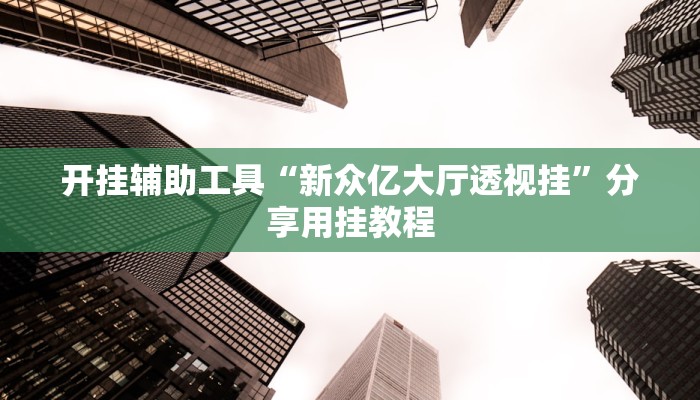 辅助神器“蜜瓜大厅辅助器”其实确实有挂