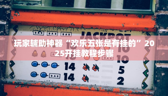 玩家辅助神器“欢乐五张是有挂的”2025开挂教程步骤