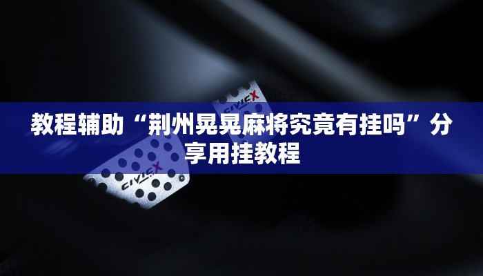 教程辅助“趣游天水麻将有挂吗可以开挂吗”其实确实有挂