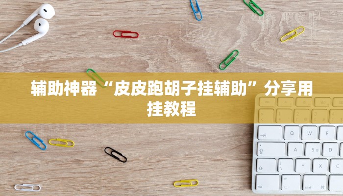 辅助神器“皮皮跑胡子挂辅助”分享用挂教程