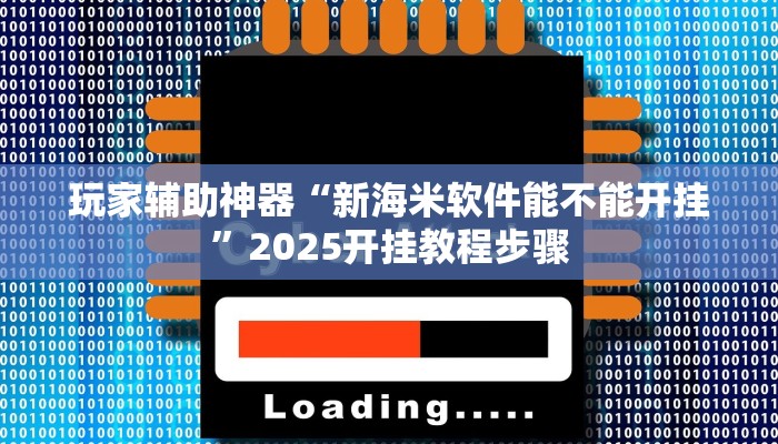 玩家辅助神器“新海米软件能不能开挂”2025开挂教程步骤