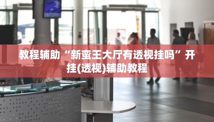 教程辅助“新蛮王大厅有透视挂吗”开挂(透视)辅助教程