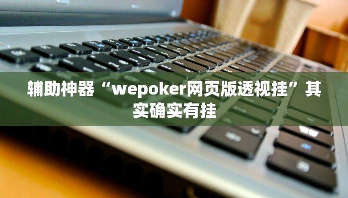 辅助神器“wepoker网页版透视挂”其实确实有挂