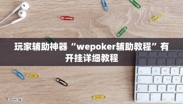 玩家辅助神器“wepoker辅助教程”有开挂详细教程