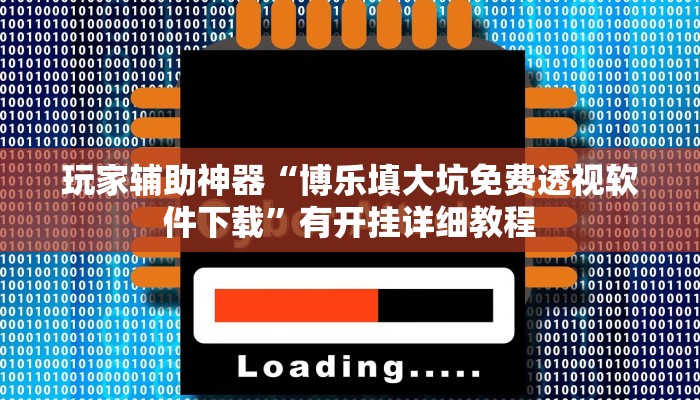 玩家辅助神器“博乐填大坑免费透视软件下载”有开挂详细教程