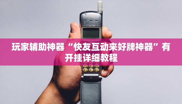 玩家辅助神器“快友互动来好牌神器”有开挂详细教程