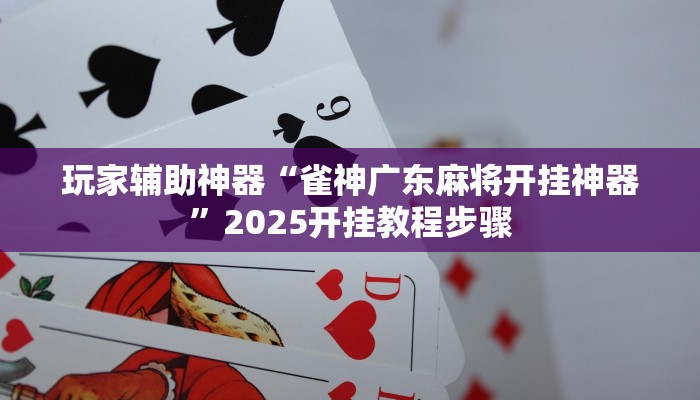 玩家辅助神器“雀神广东麻将开挂神器”2025开挂教程步骤