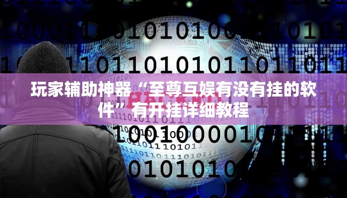 玩家辅助神器“至尊互娱有没有挂的软件”有开挂详细教程