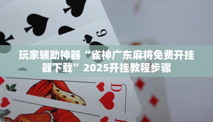 玩家辅助神器“雀神广东麻将免费开挂器下载”2025开挂教程步骤