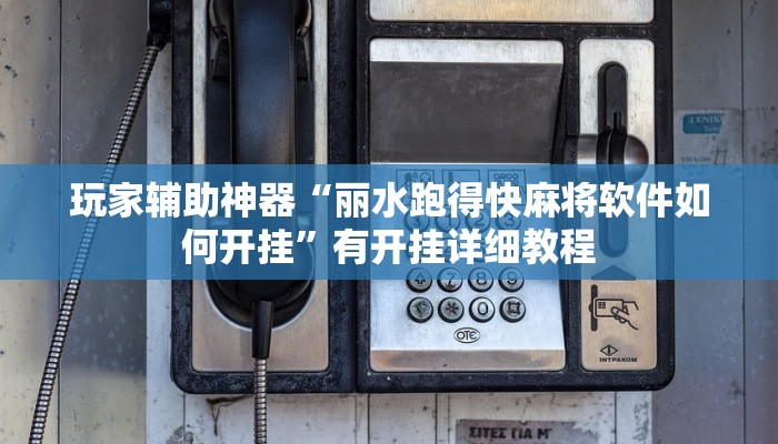 玩家辅助神器“丽水跑得快麻将软件如何开挂”有开挂详细教程