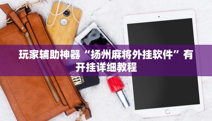玩家辅助神器“扬州麻将外挂软件”有开挂详细教程