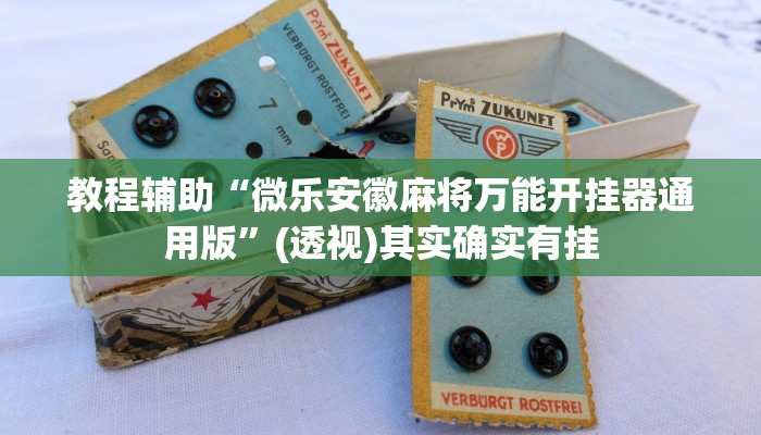 教程辅助“微乐安徽麻将万能开挂器通用版”(透视)其实确实有挂