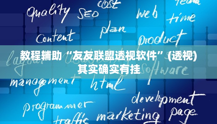 教程辅助“友友联盟透视软件”(透视)其实确实有挂