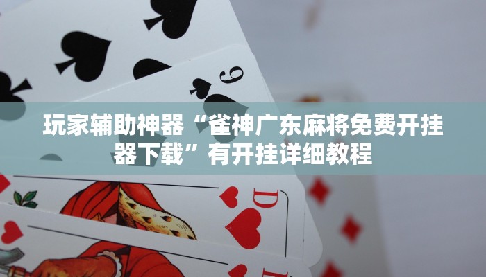 玩家辅助神器“雀神广东麻将免费开挂器下载”有开挂详细教程