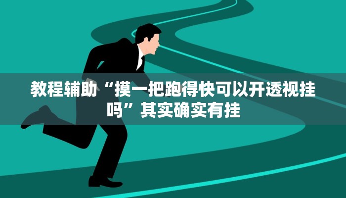 教程辅助“摸一把跑得快可以开透视挂吗”其实确实有挂