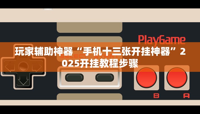 玩家辅助神器“手机十三张开挂神器”2025开挂教程步骤