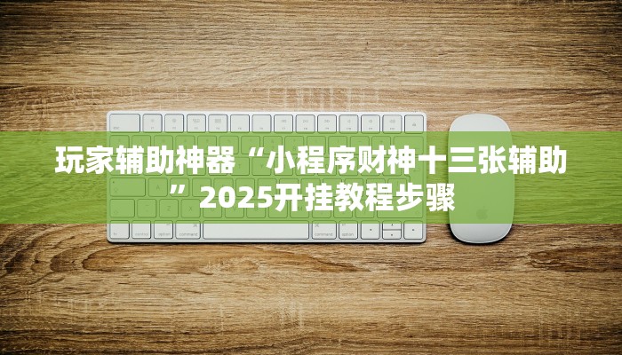 玩家辅助神器“小程序财神十三张辅助”2025开挂教程步骤