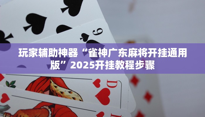 玩家辅助神器“雀神广东麻将开挂通用版”2025开挂教程步骤